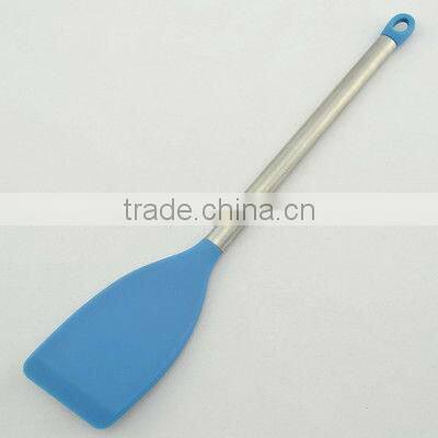 high quality silicone kitchen set/utensil with s/s handle