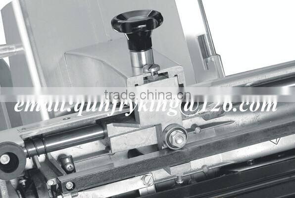 SEMI-AUTOMATIC COMMERCIAL frozen meat slicer machine 30CM BLADE THICKNESS ADJUSTMENT 0 - 15mm