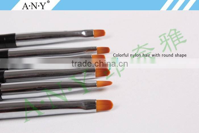 ANY Professional Metal Handle Nail Brush Gel For Nail Beauty Design