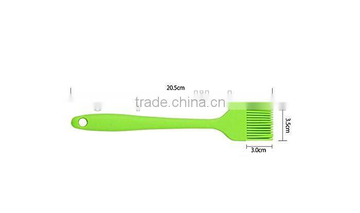 Soft rubber silicone oil pastry brush, High quality and bright color silicone pastry brush, Eco-friendly silicone pastry brush