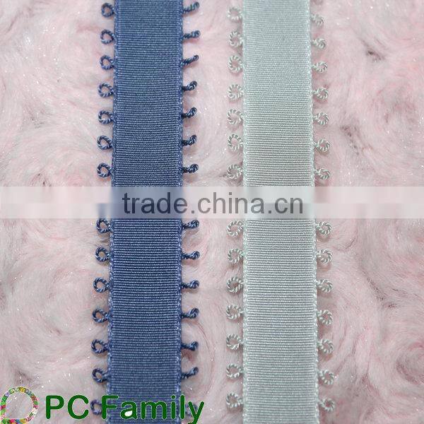 picot edged elastic velvet ribbon