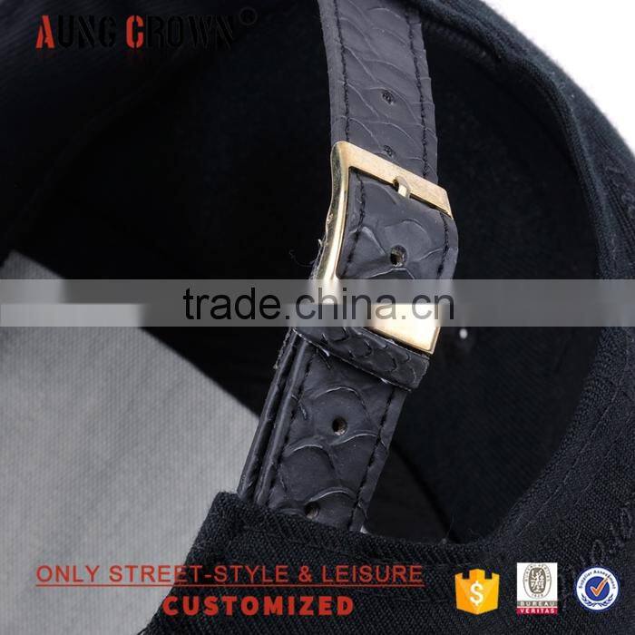 3D puff embroidery snapback cap