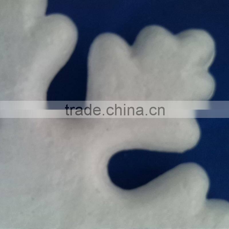 YIWU sale hot wholesale glitter colorful snow flake/polyfoam colorful glitter craft snow flake