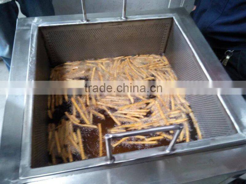 fried potato chips line from inber factory