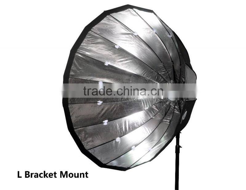 CONONMARK 120CM parabolic Softbox for photolight with mount comet