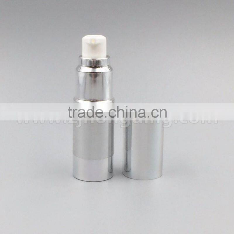 2016 best quality wholesale hot stamping white/silver/black pp airless 30ml spray bottle