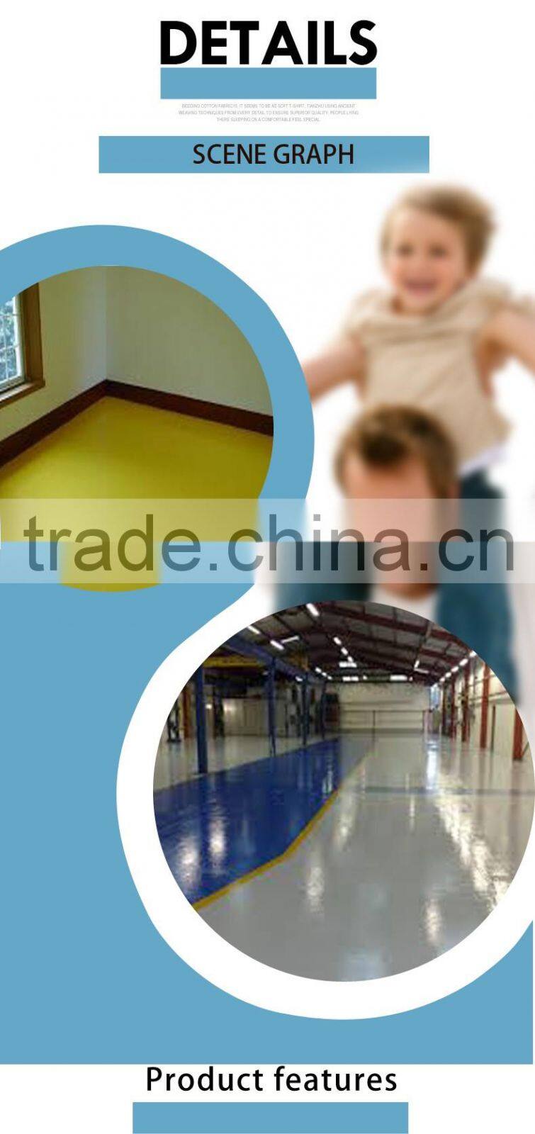 epoxy resin for self leveling floor paint