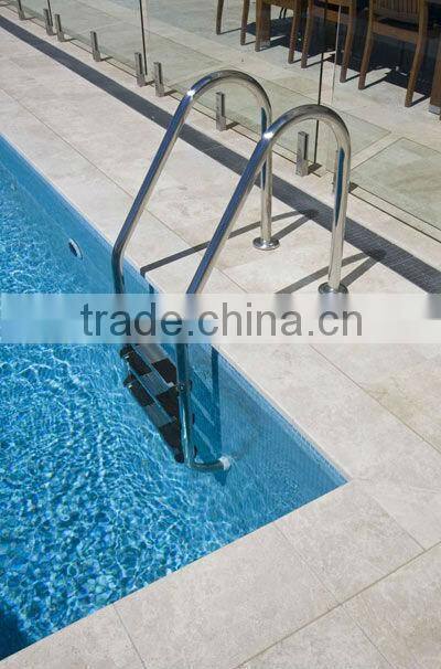 Travertinelinen pool tile, pool decker ,tile face