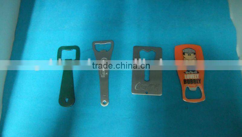 stainless steel wine corkscrew, flat bottle opener