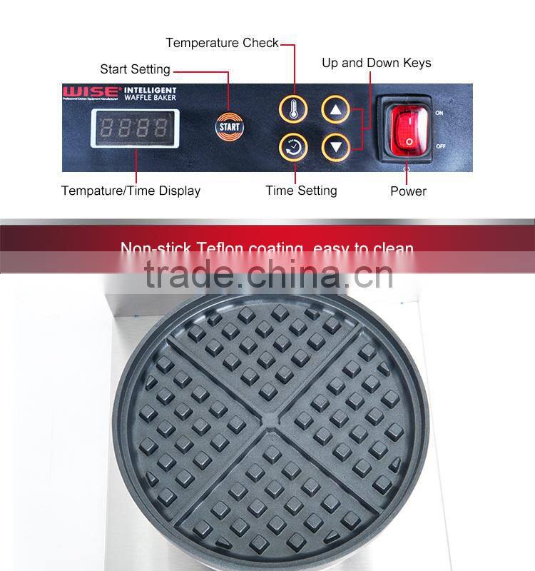 Most Popular Durable Thin Waffle Maker Plate Professional Kitchen Equipment