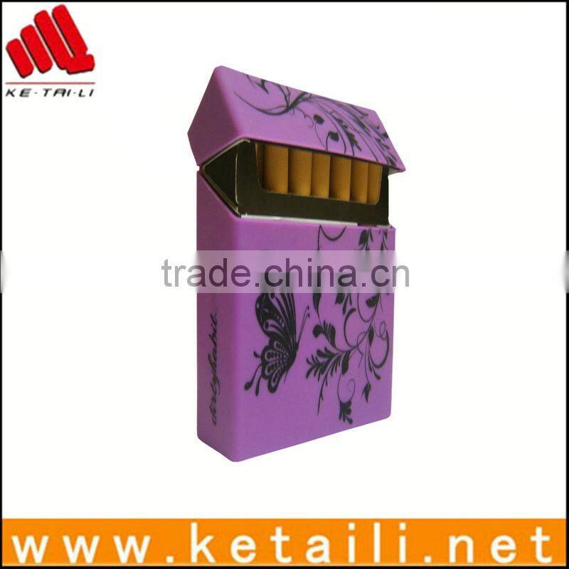 Cheap High Quality Cigarette case/ cigarette box/silicone cigarette pack cover with custom printing
