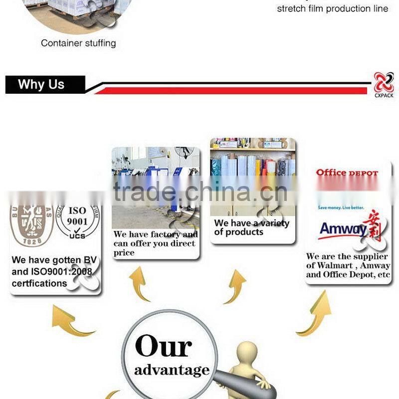 China wrap pallet colored moisture proof film