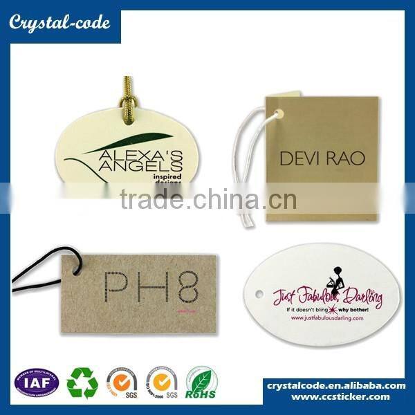 Fabric name brand sticker lenticular clothing label