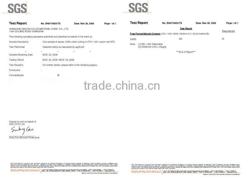 Polyester pigment paste CTH-2004 Golden Yellow for textile printing