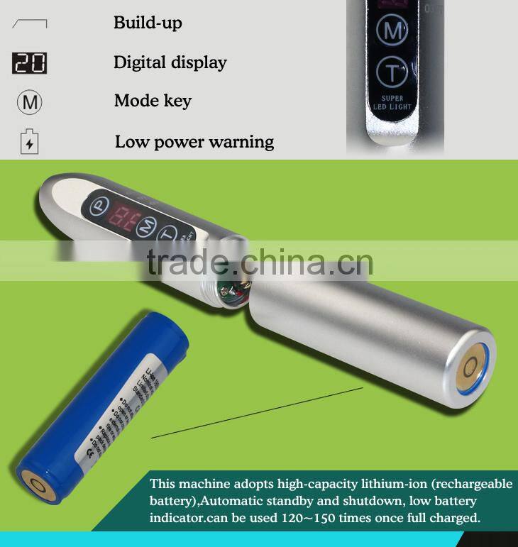 high quality metal case wireless valo led curing light