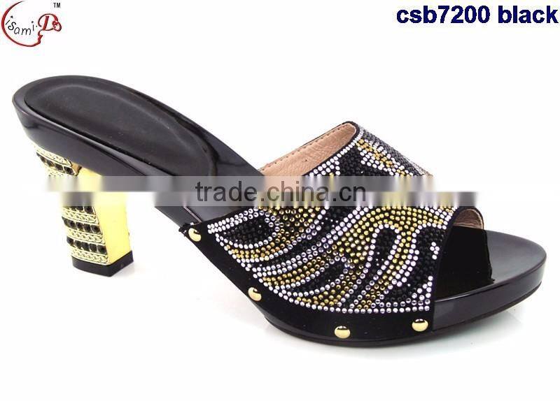 csb7200 Africa 2016 fashion women shoes for party evening Italy shoes matching purse fashion wedding shoes