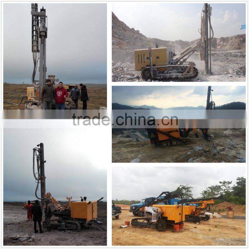 Drilling Depth 200m KW20 Crawler Water Well Drilling Rig For Sale