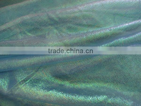 100%polyester bridal creased fabric