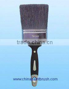 wooden handle paint brush