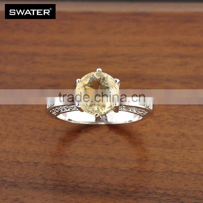 Alibaba China Supplier Diamond 925 Thailand Ring