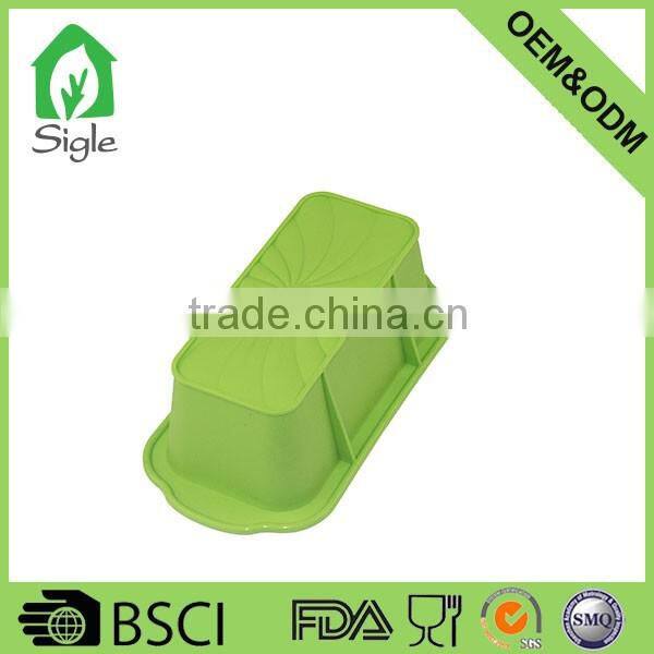 colorful Silicone mini loaf bread pan bakeware tray silicone patry mould maker