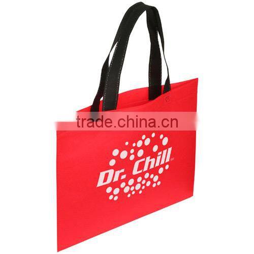 2014 high quality flat open non-woven promotion|shopping/market tote bag
