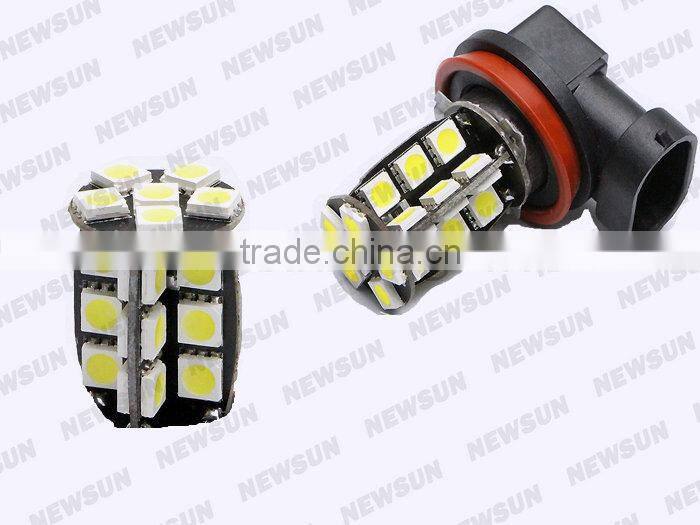 H11 H9 H8 Motorcycle LED Turn Signal Light With SMD 5050 Leds use For Reading Light