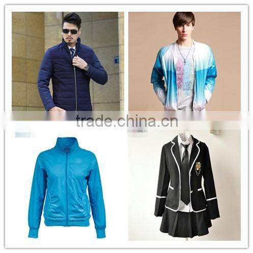 100% polyester pongee fabric for uniform and jackets