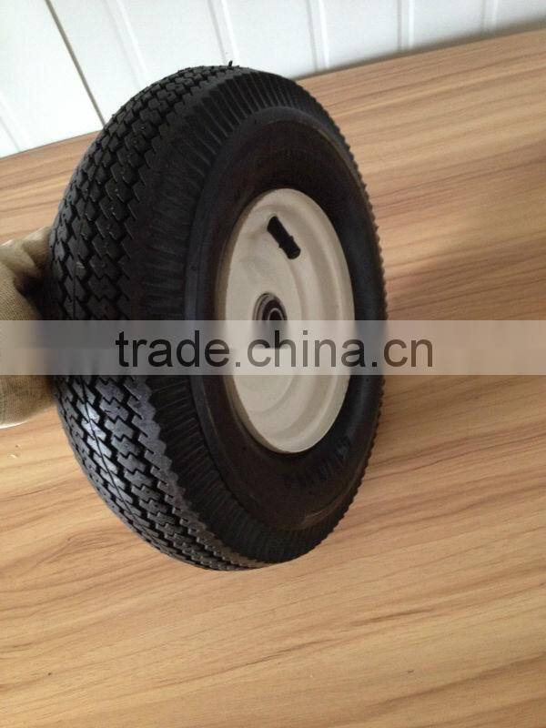3.50-6 pneumatic rubber wheel for garden carts