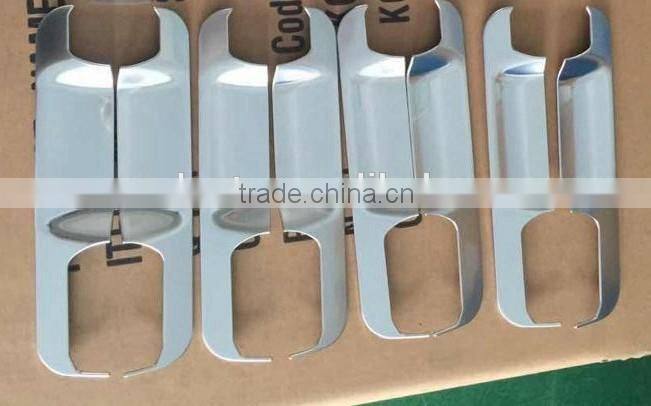 ABS MATTE Chrome Door Handle Bowl Cover Trim 8pcs for NEW F 150 RAPTOR F-150 2015 2016