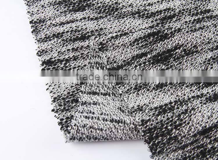 2016 Top quality Latest Style Fashion organic cotton french terry fabric forsweater factory