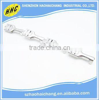Shenzhen auto parts high precision non-standard stamping brass terminal