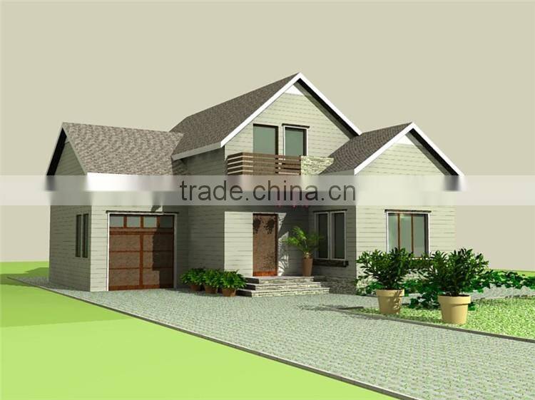 A metal garden shed made steel warehouse