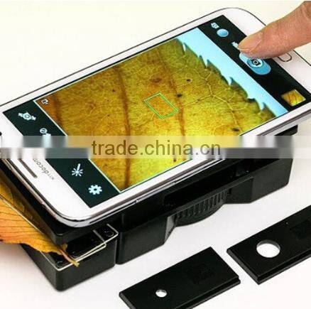Best design LED microscope for smartphone , phone Magnifier , mobile phone microscope