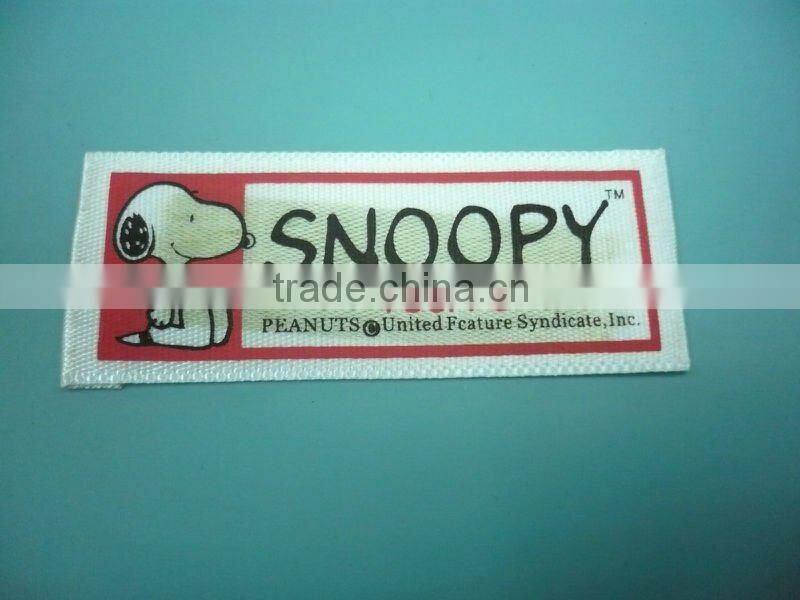 raised screen printed satin ribbon