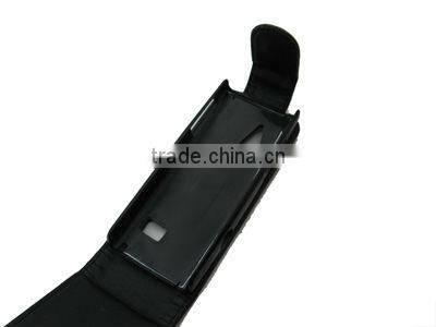 Leather Case with hard Holder for sony ericsson J10(Elm)