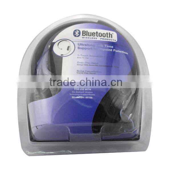 Retractable Bluetooth mono headset from China for sale