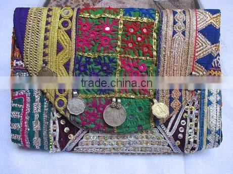 Latest Arrival Handmade Vintage Banjara Clutch Bag Ethnic Bag