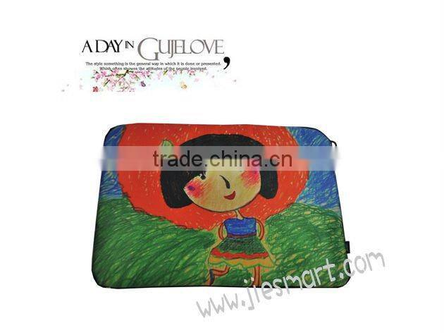 JSMART Laptop sleeve petite JE hand-painting doodling artistic MOQ FREE