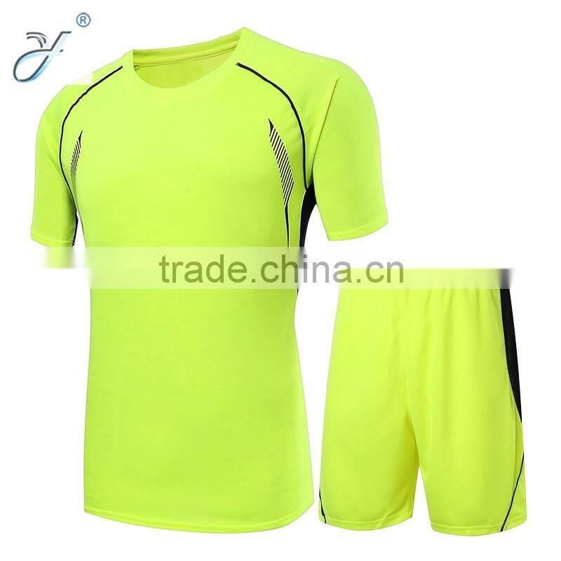 Blank Plain Color Jersey T Shirt Gym Outfit Men's Sport Shirt