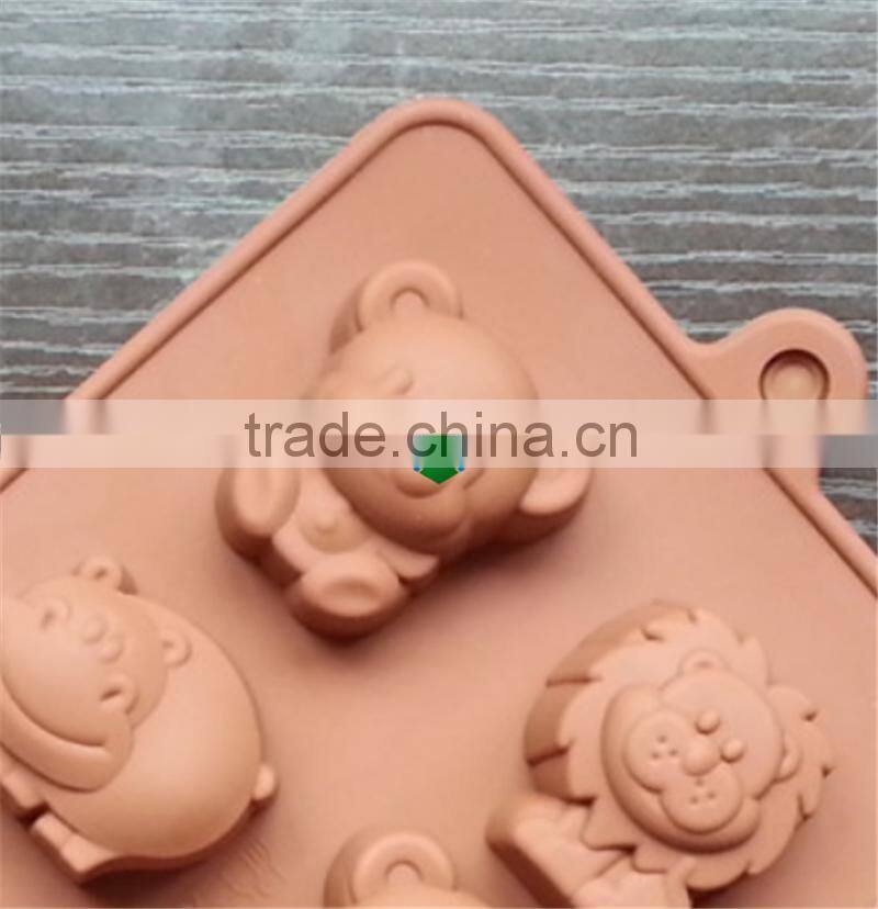 CTBED170 The Little Bear River Horse Lion Molds In Unique Ways To Create Clays Resin Casting Candles Soaps