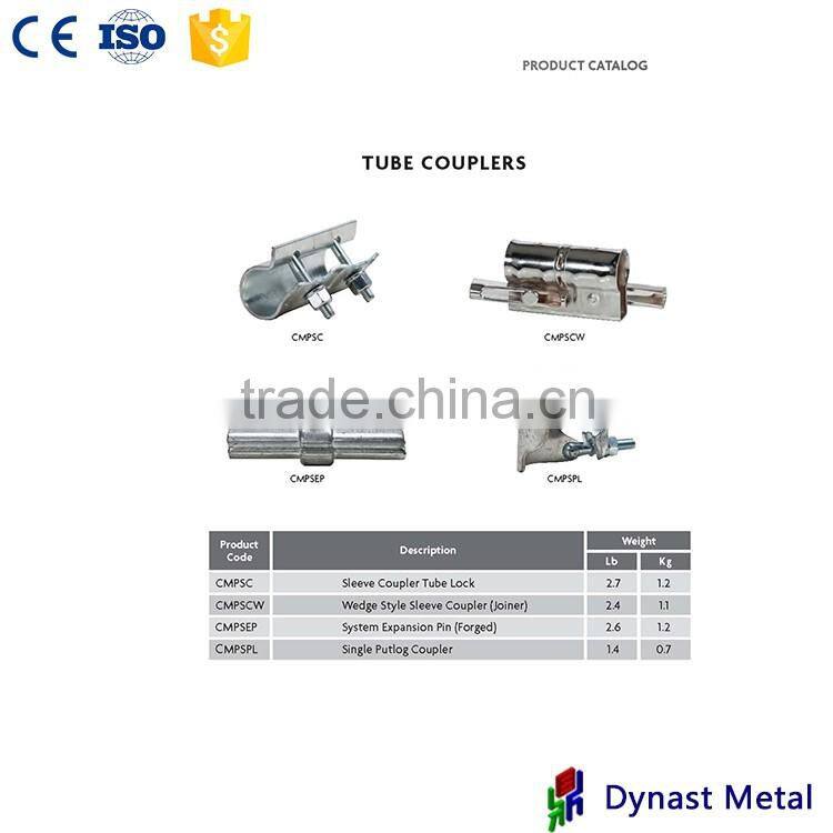 Drop Forged Double Coupler Australia Style Scaffolding tube clamp Coupler