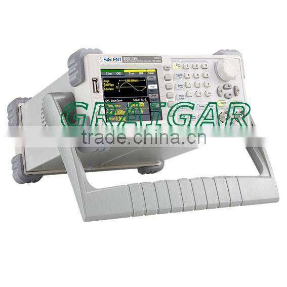The latest version ARRIVAL SDG1020 Siglent Arbitrary Signal Function Generator 20M 125 MSa/s Dual Channel