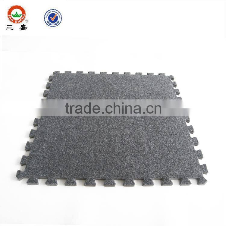 Cheap factory directly floor mat with carpet