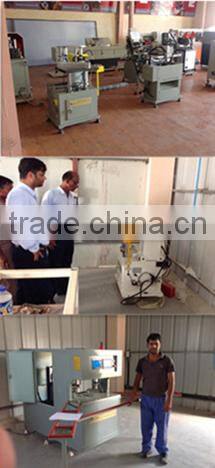 Aluminum double mitre saw