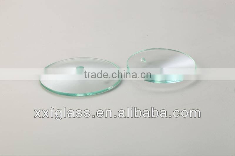 B type common dome toughened glass cover without rim