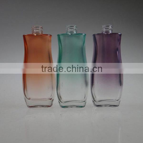 100ml colourful glass perfume bottle
