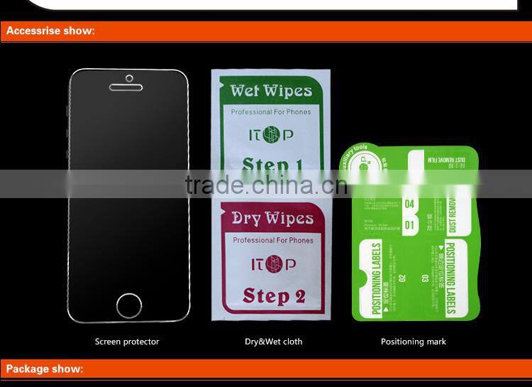 iTop 3H high clear anti-shock mobile phone screen protector for LG G pro 2