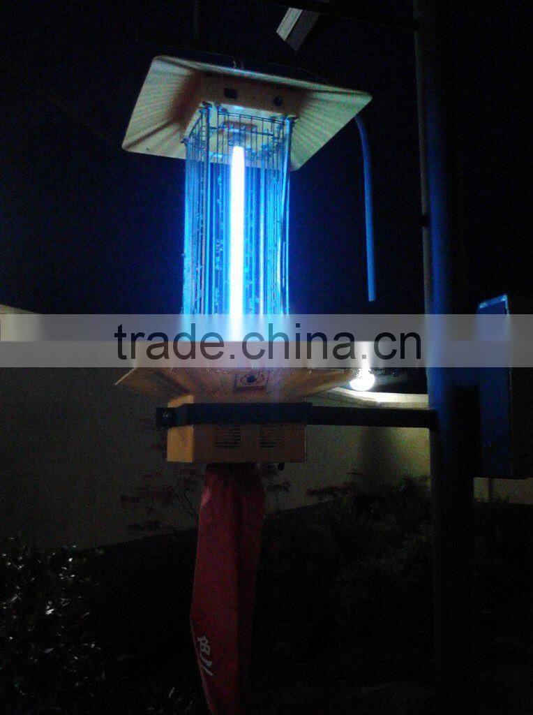 Intelligent High efficient UV lamp solar frequency insect killer