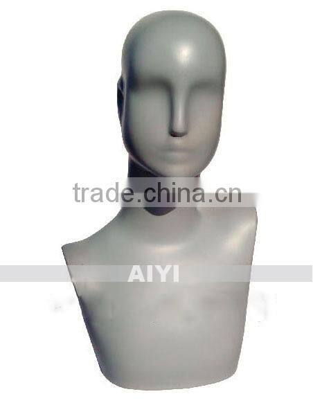 ghost face wig display mannequin